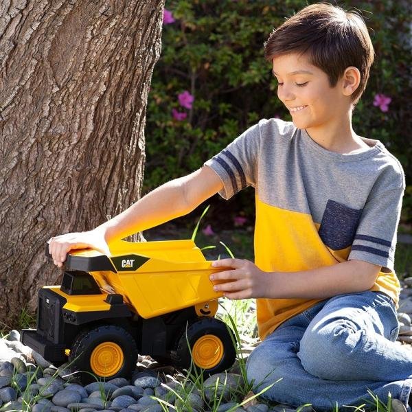 FUNRIS CAT STEEL DUMP TRUCK LARGE 15" VALUE - 82353