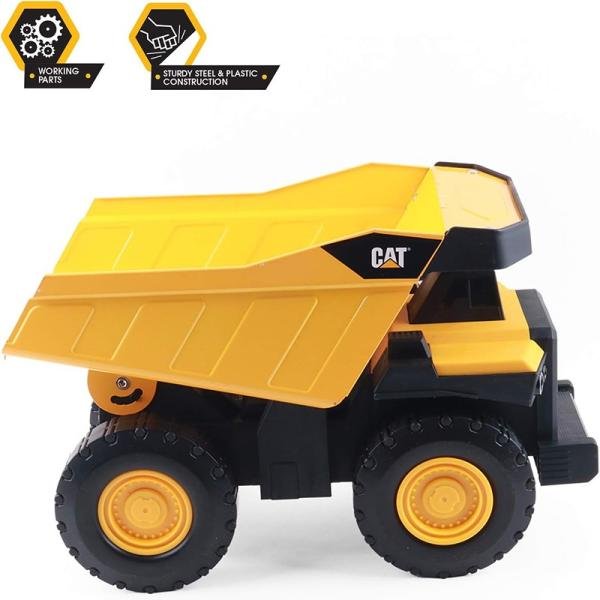 FUNRIS CAT STEEL DUMP TRUCK LARGE 15" VALUE - 82353