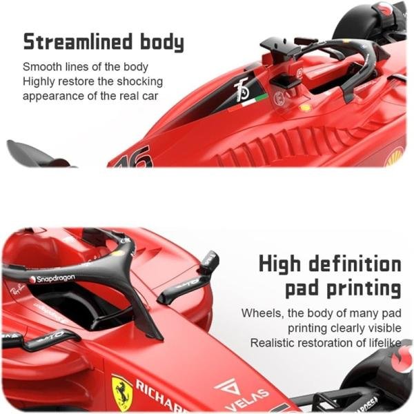 P.JOY RC FERRARI F1-75 1/18 B/O - 93400
