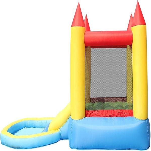 HAPPYHOP CASTLE POOL&SLIDE 365X200X190 - 9820