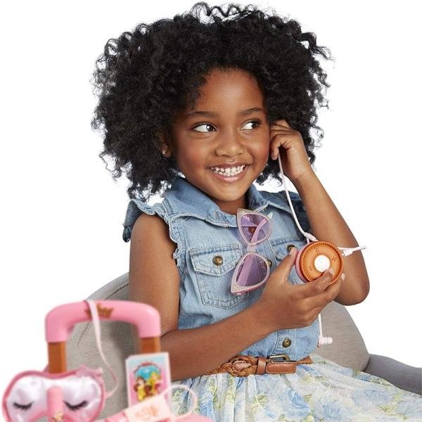 JAKKS DPRINCESS STYLE SUITCASE TRAVEL SET - 98872