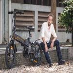 ADO E-BIKE A20 BLACK 25KMH - A20BLACK