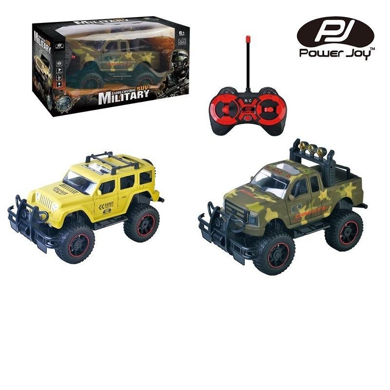 P.JOY RC JEEP WITH LIGHTS 1/12 BPC - AJ009