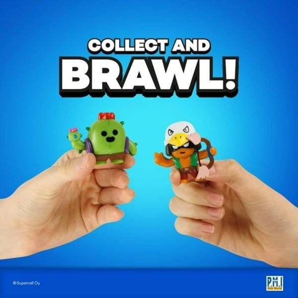 PMI BRAWLSTARS FIGURE 8PK DELUXE BOX 2" - BRW2070