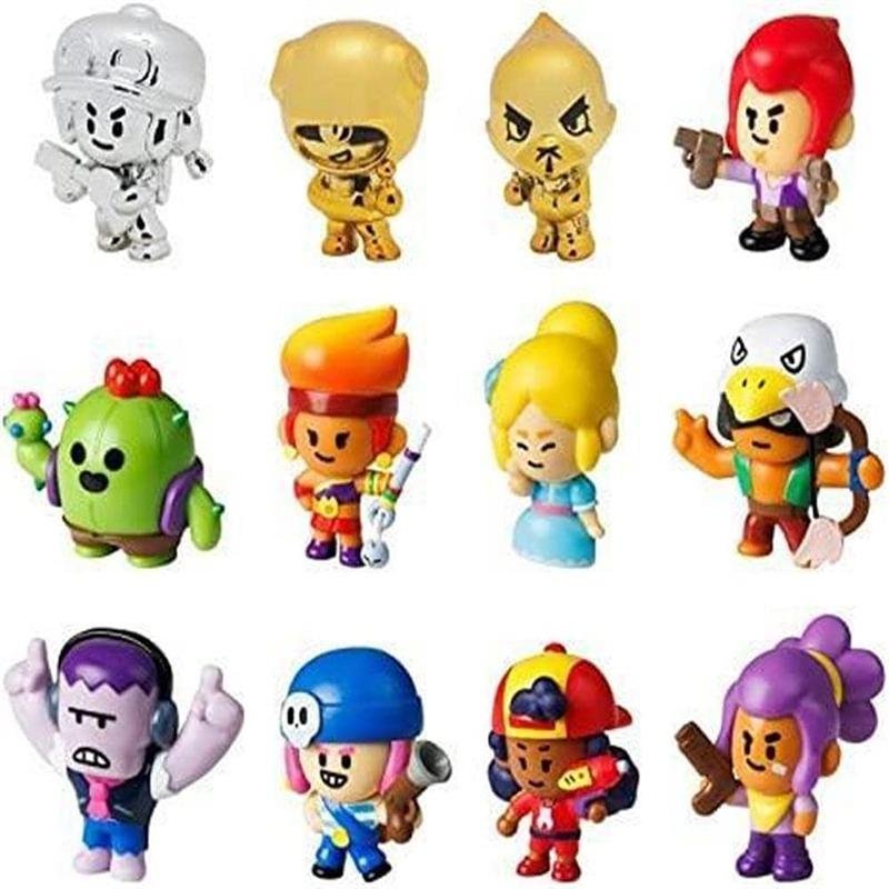 PMI BRAWLSTARS FIGURE 12PK DELUXE BOX 2" - BRW2080