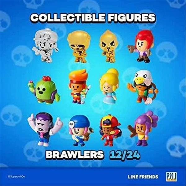 PMI BRAWLSTARS FIGURE 12PK DELUXE BOX 2" - BRW2080
