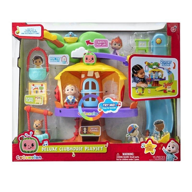 JASWAR COCOMELON DELUXE CLUBHOUSE PLAYSET B/O - CMW0251