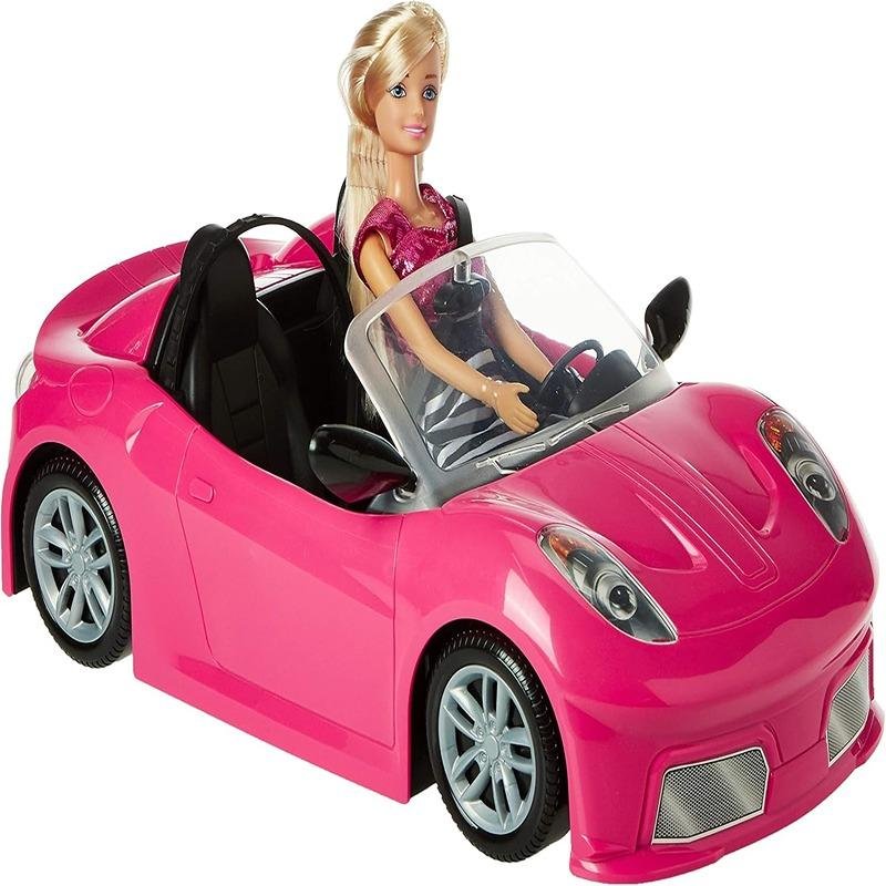 P.JOY LEILA DREAM CAR 35CM + DOLL - CRB178