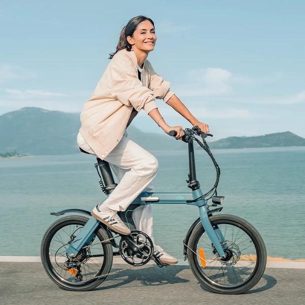 FIIDO E-BIKE FOLDING D11 SKYBLUE 25KM/H - D11