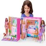 MATTEL BARBIE GETAWAY HOUSE WITH DOLL - HRJ77