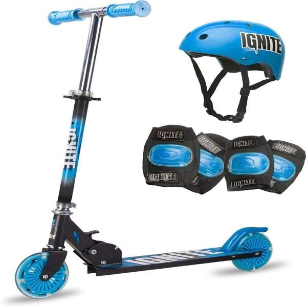 MONDO IGNITE FLOW SCOOTER 2W COMBO PACK BLUE - IGN-COM-FLO-BLU