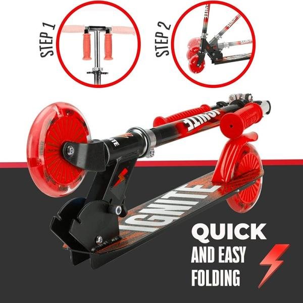 MONDO IGNITE FLOW SCOOTER 2W COMBO PACK RED - IGN-COM-FLO-RED