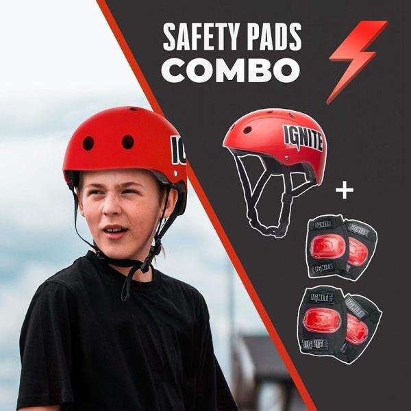 MONDO IGNITE FLOW SCOOTER 2W COMBO PACK RED - IGN-COM-FLO-RED
