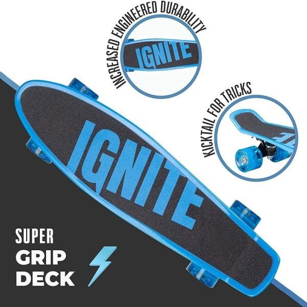 MONDO IGNITE TYRO SKATEBOARD COMBO PACK BLUE - IGN-COM-TYR-BLU