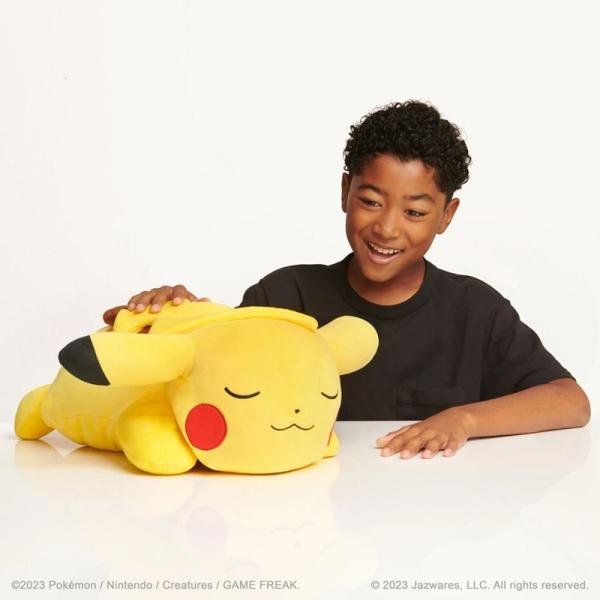 JASWAR POKEMON PLUSH SLEEPING 18INC ASST - PKW2256