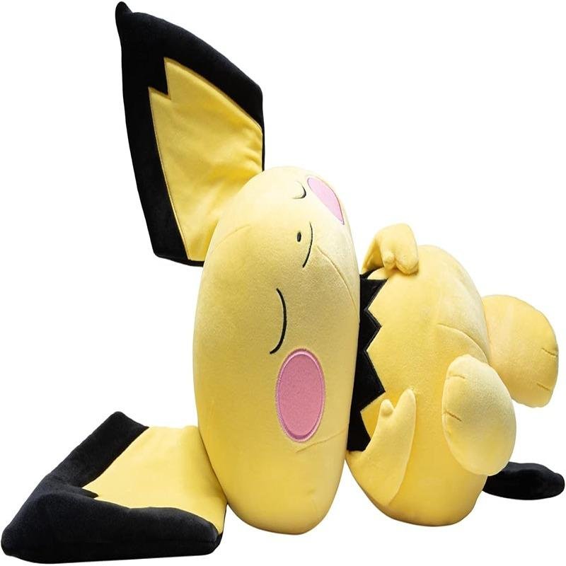 JASWAR POKEMON PLUSH SLEEPING PICHU 18" - PKW3113
