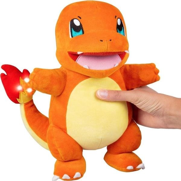 JASWAR POKEMON PLUSH FLAME ACTION CHARMANDERB/O - PKW4186