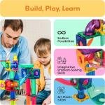 PICASSO MAGNETIC MARBLE RUN 100PCS - PTG100