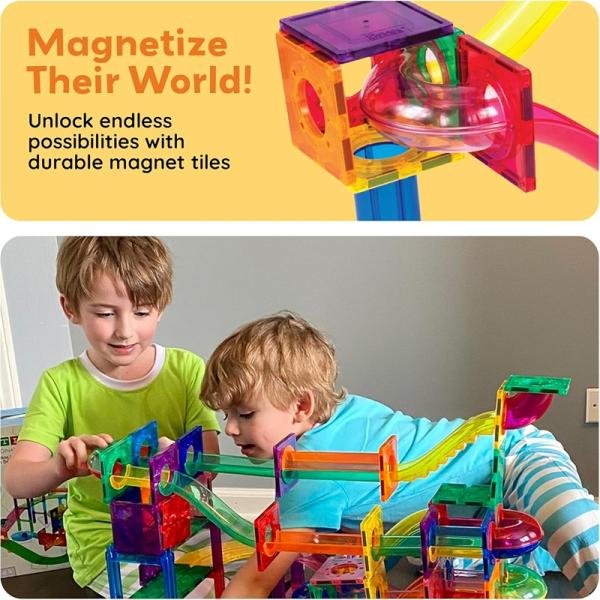 PICASSO MAGNETIC MARBLE RUN 50PCS - PTG50
