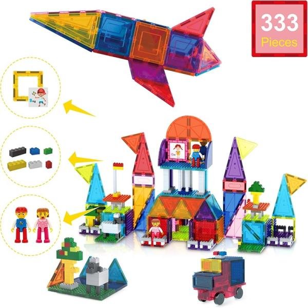 PICASSO MAGNETIC BRICKS+TILES 333PCS - PTL333
