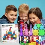 PICASSO MAGNETIC BRICKS+TILES 63PCS - PTL63