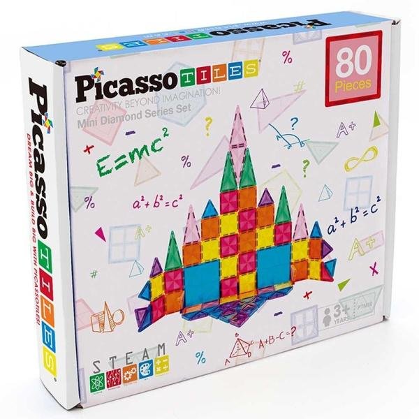 PICASSO MAG. MINI DIAMND BUILDNG 80PCS - PTM80