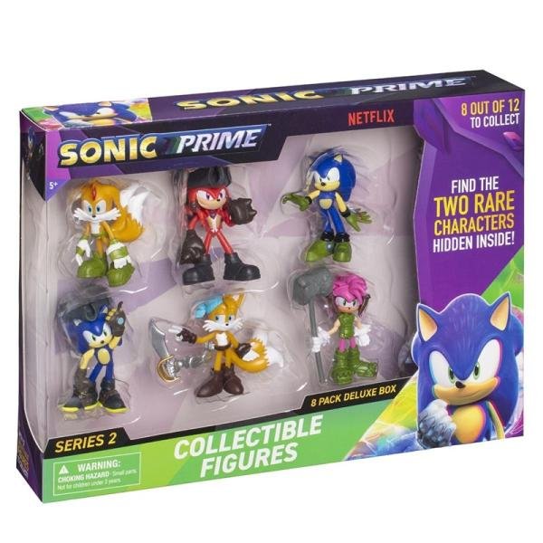 PMI SONIC FIGURE DELUXE 8PACK W/BOX 2.5" - SON2270
