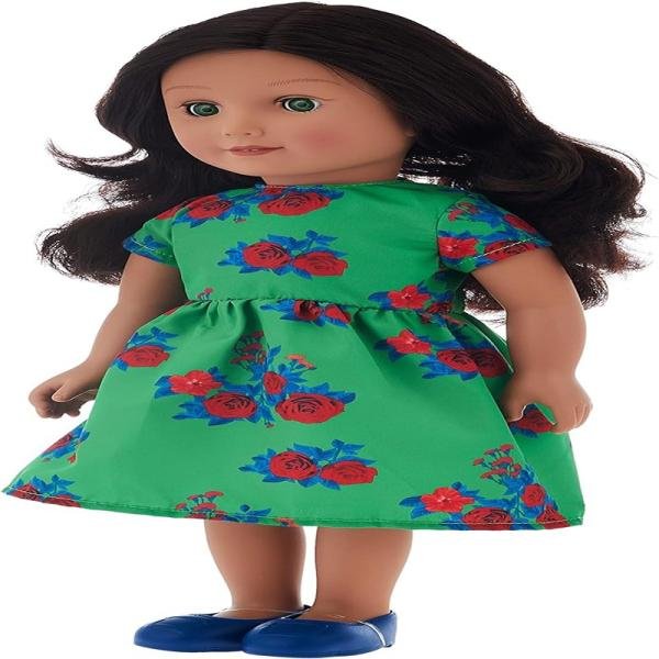 TOYPRO HAYATI GIRL DOLL JEEDAH GREEN DRESS 18IN - TP101490