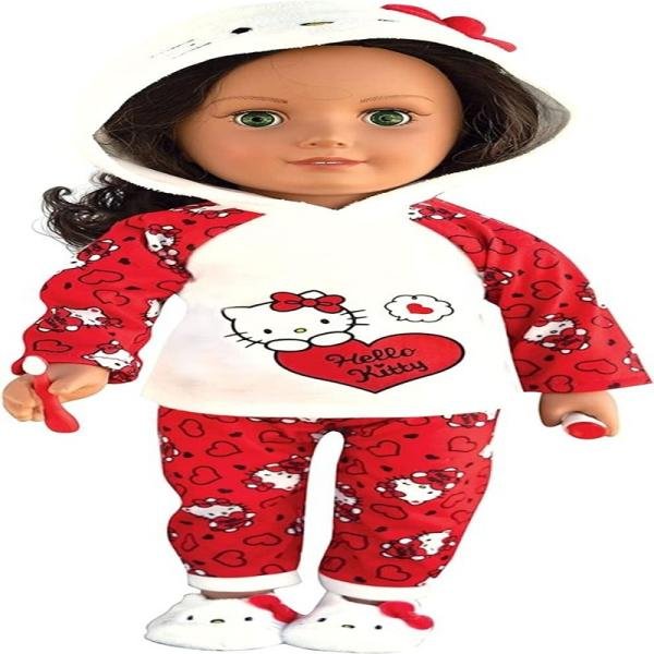 TOYPRO HAYATI GIRL HELLO KITTY PAJAMA SET - TP101493