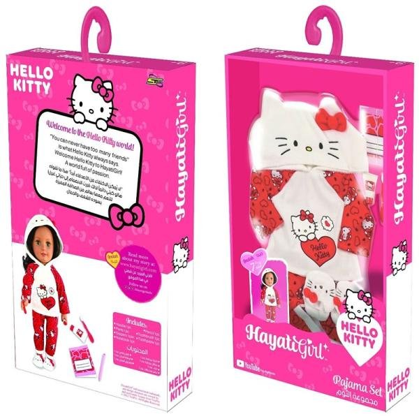 TOYPRO HAYATI GIRL HELLO KITTY PAJAMA SET - TP101493