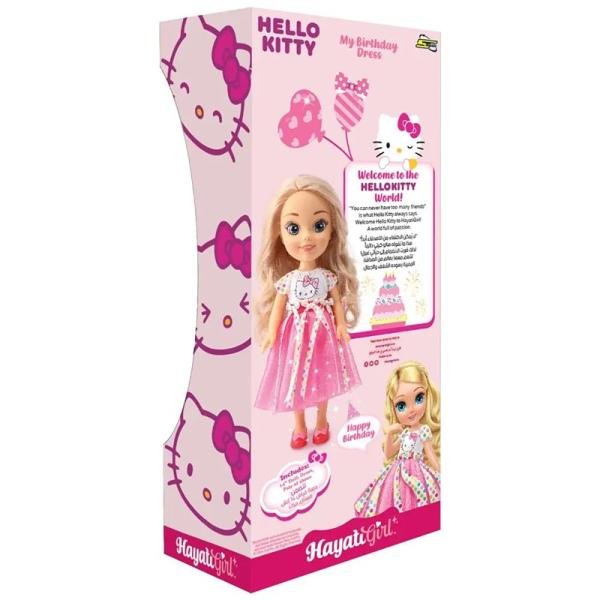 TOYPRO HAYATI GIRL DOLL HELLOKITTY BIRTHDAY 14" - TP103389