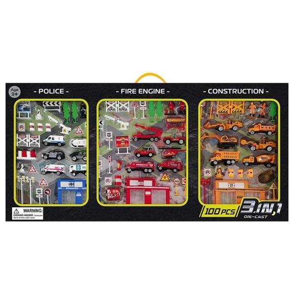 P.JOY V.VROOM DIECAST MEGAPACK 3IN1 - XY235