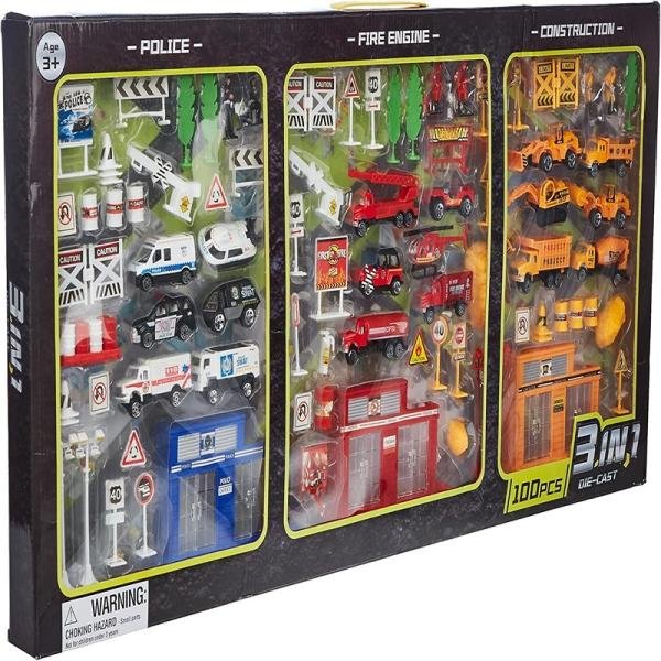 P.JOY V.VROOM DIECAST MEGAPACK 3IN1 - XY235
