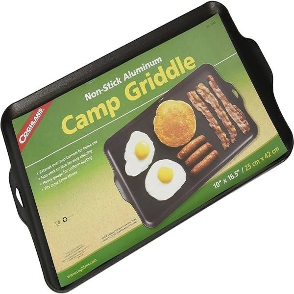 Coghlans Non-stick Two Burner Griddle - 7640-C