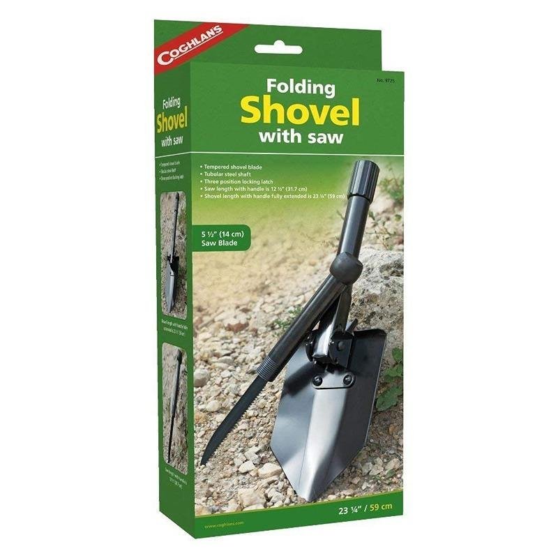 Coghlans Folding Shovel with Saw - 9725-C