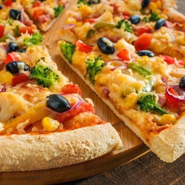 Cozze Cozze® pizza board bamboo w/handle, LFGB approved, 90316