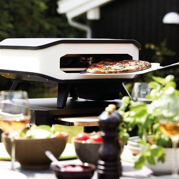 Cozze Cozze® stainless steel pizza paddle with holes, aluminium,LFGB approved, 76 x 40 x 35 cm 90377
