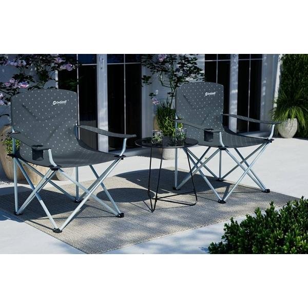 OUTWELL FOLDING CAMPING CHAIR CATAMARCA BLACK - 470325