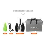 OCEANX SEAFLO INFLATABLE KAYAK SOLO GREEN - OXSFIK9PVC