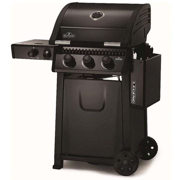 NAPOLEO LEGEND 365 PROPANE GAS GRILL WITH SIDE BURNER - LD365SBPK-RC