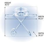 NAPOLEON PRO285 PORTABLE GAS GRILL TRAVEL Q - PRO285X-BK-RC