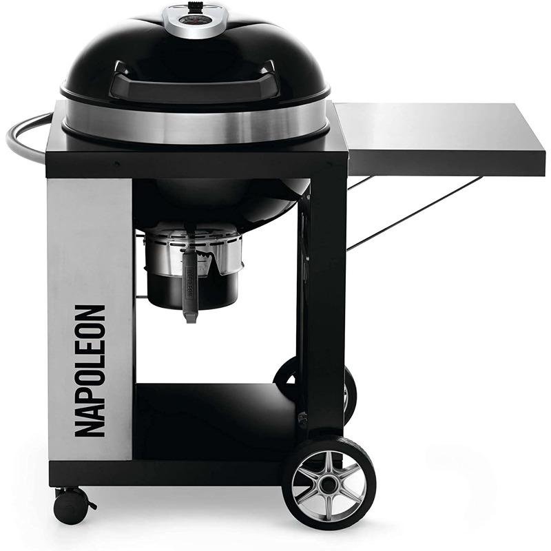 NAPOLEON PRO CART CHARCOAL KETTLE BBQ GRILL BLACK 1 - PRO22K-CART-2