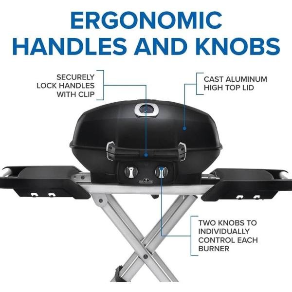 NAPOLEON TRAVELQ TM PRO285 PORTABLE GRILL TRAVEL Q PRO LPG BLACK 1 - PRO285X-BK-RC