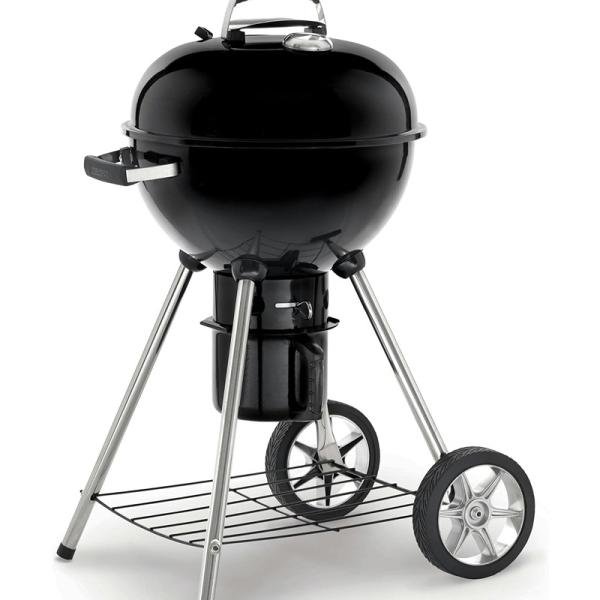 NAPOLEON 18"CHARCOAL KETTLE BBQ GRILL, BLACK 1 - NK18K-LEG-1