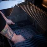 NAPOLEON CAST IRON CHARCOAL AND SMOKER TRAY 1 - 67732