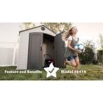LIFETIME 8 FT. X 5 FT. OUTDOOR STORAGE SHED - 6418