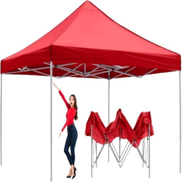 CAMPTREK CANOPY 3x3 18 KG - RED - CGTL303