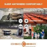 Disc-O-Bed Disc-O-Bed XL w/Organizers, Tan Fabric - DBOBEDXLXTFPTN