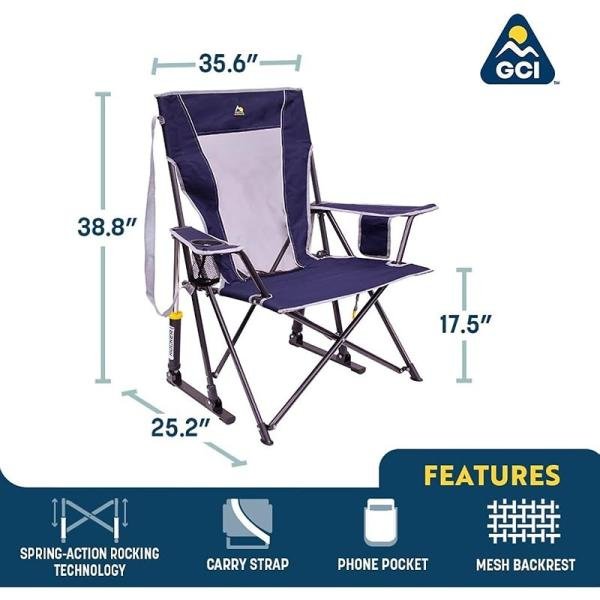 GCI Comfort Pro Rocker™ - Indigo Blue 42060