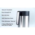 GSI Glacier Stainless Javapress- Brushed 65099